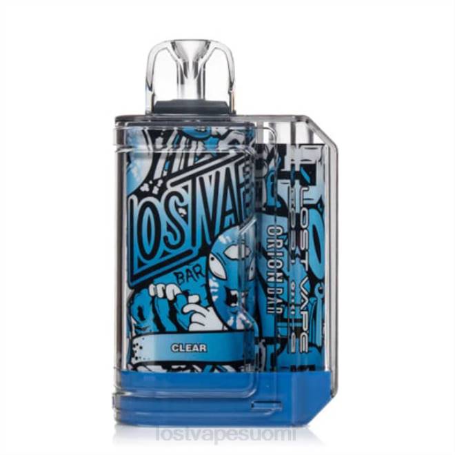 Lost Vape Orion kertakäyttöinen patukka | 7500 puhallusta | 18 ml | 50 mg asia selvä BJXT94 | Lost Vape Wholesale